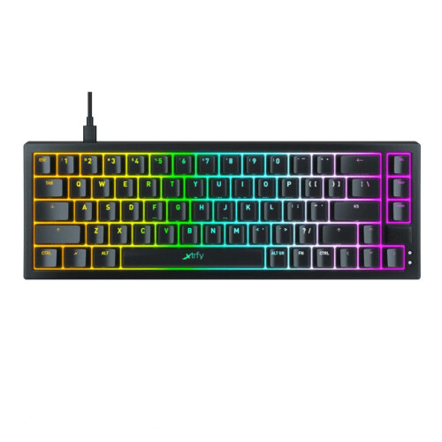 Xtrfy K5 RGB compact gaming toetsenbord, qwerty Tweedehands