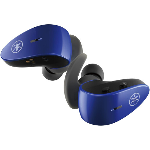 Yamaha TW-ES5A - Draadloze sportoordopjes - IPX7 waterdicht - Blauw Tweedehands