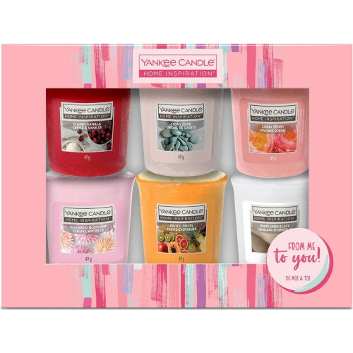 Yankee Candle - Gift Set - 6 x 49g Geurkaarsen - Me To You Collectie (set van 6)
