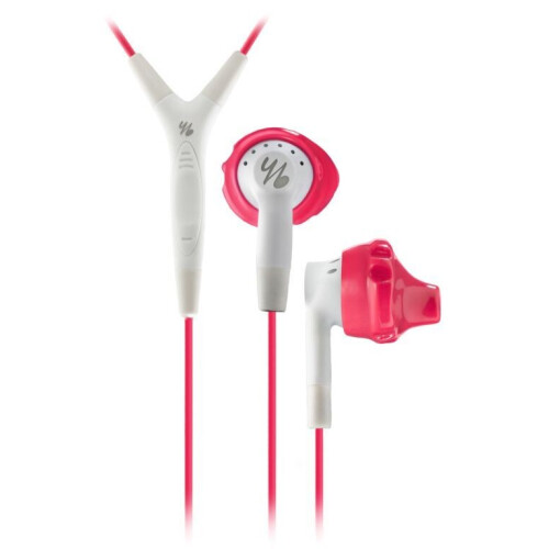 Yurbuds Inspire 400 - In-Ear Sport Oordopjes - MFI Afstandsbediening en Mic - Roze/Wit