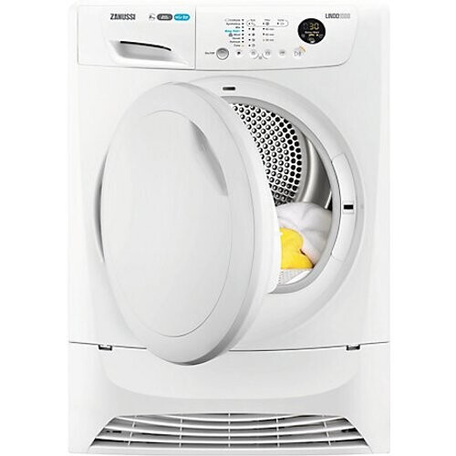 Zanussi Zdh8333pz - Warmtepompdroger - 8 Kg - Autosense - 66 Db - Energieklasse A+ | Tweedehands (Refurbished) Tweedehands