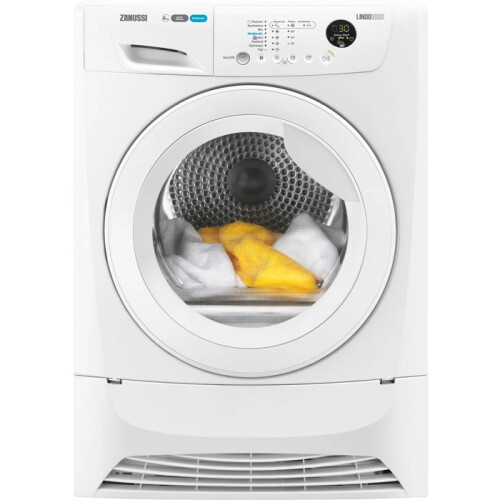 Zanussi Zdh8353w - Warmtepompdroger - 8 Kg - 66 Db - Energieklasse A++ | Tweedehands (Refurbished)