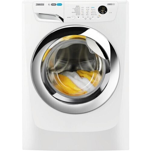 Zanussi Zwf91483wh - Wasmachine - 9 Kg - 1400 Tpm - Koolborstelloze Motor - Energieklasse D Tweedehands