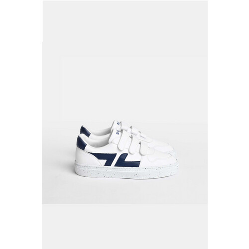 Zèta mannen vegan Sneakers Maisleer Donkerblauw Tweedehands