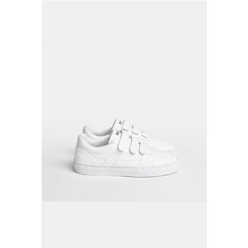 Zèta mannen vegan Sneakers Maisleer Wit Tweedehands