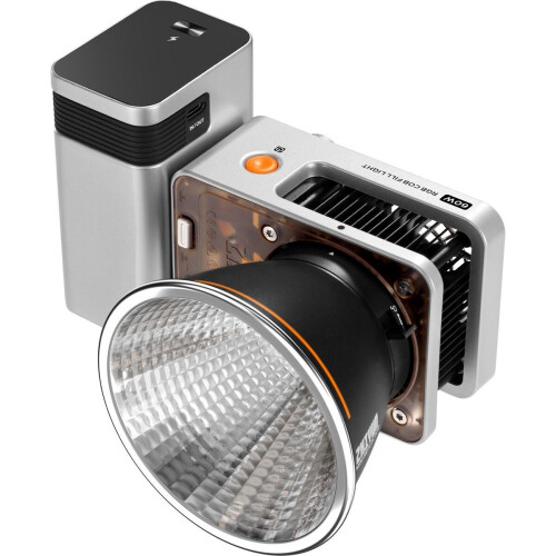 Zhiyun Molus X60RGB Pro - RGB COB-lamp - 9 lichteffecten - Grijs Tweedehands