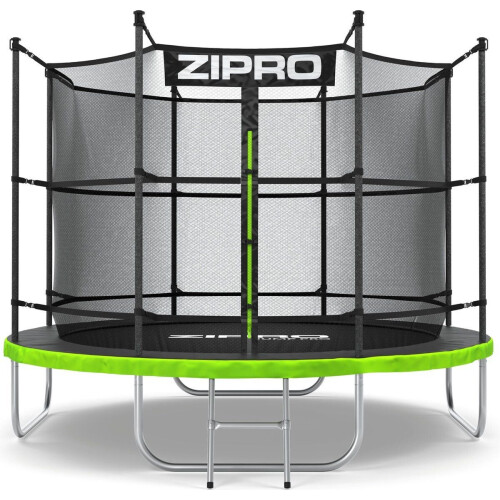 Zipro® Jump Pro - Tuintrampoline Ø252cm met binnennet - Veiligheidsnet - Max. belasting 150kg - Zwart Tweedehands