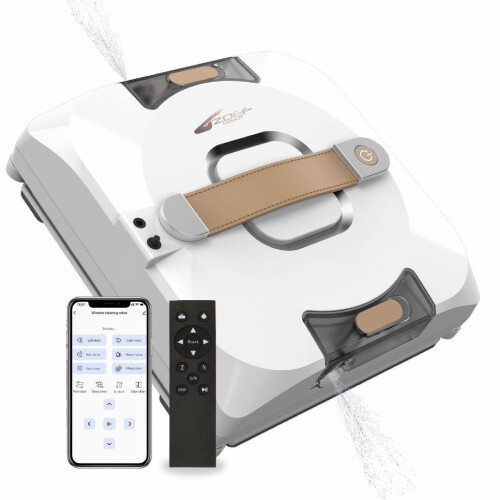 Zoef Robot Bobbie 4.0 - Robot Ramenwasser met Waterspray - Anti-slip - Wit