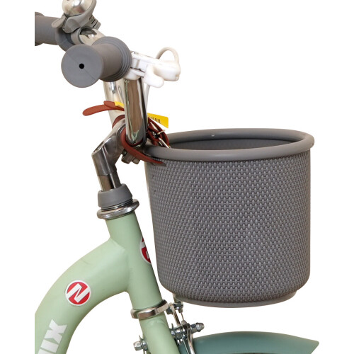 Zonix Meisjesfiets 16 Inch Pastelgroen Kinderfiets Met Zijwieltjes Voor Meisjes Van 4 Tm 6 Jaar Geschikt Voor Kledingmaat 103-118