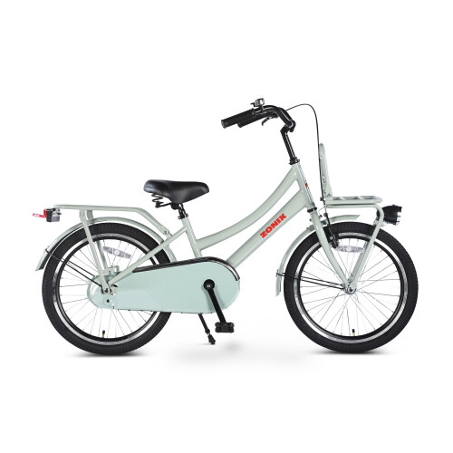Zonix Meisjesfiets 20 Inch Mint Grey Kinderfiets Transport Voor Meisjes Van 5 Tm 8 Jaar Geschikt Voor Kledingmaat 115-125