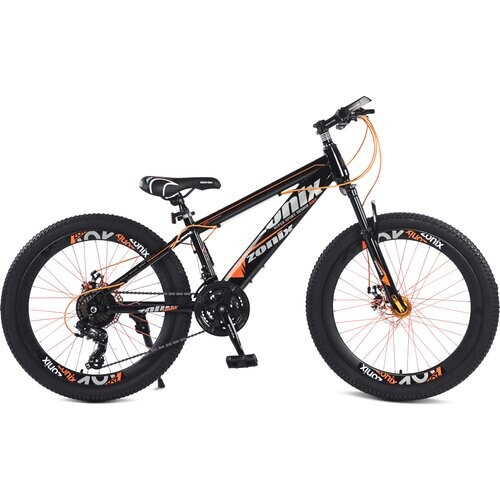 Zonix Road Bike Jongensfiets Mtb 24 Inch 21 Speed Shimano Oranje Tweedehands