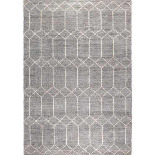 Zuiver Venus - Vloerkleed - Robuust geweven - Grijs 170x240cm Tweedehands